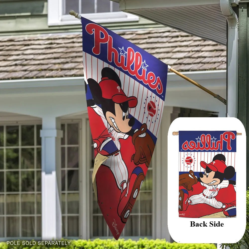 Philadelphia Phillies Mickey Mouse Banner