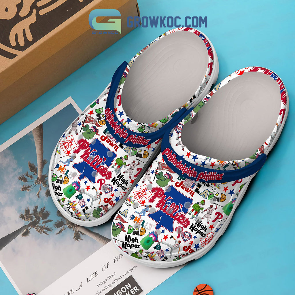 Philadelphia Phillies Ring The Bell High Hopes Clogs Crocs