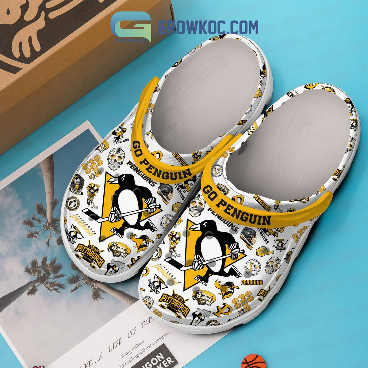 Pittsburgh Penguins Go Penguin Clogs Crocs