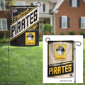 Pittsburgh Pirates Pinstripe 2 Sided Garden Flag