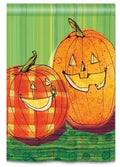 Punkin Time Halloween Banner Vertical House Flag