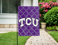 TCU Double Sided Garden Flag