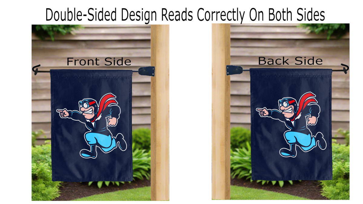 University of Dayton - Rudy Flyer Double Sided Garden Flag