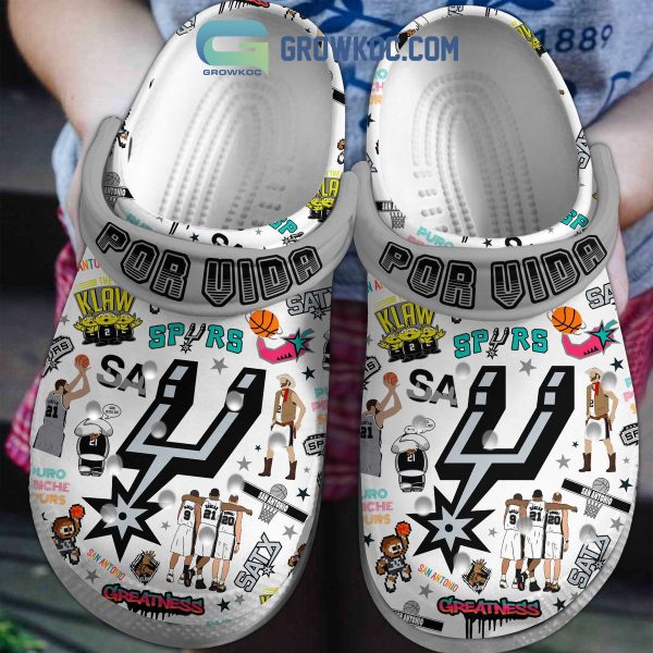 San Antonio Spurs Por Vida Clogs Crocs