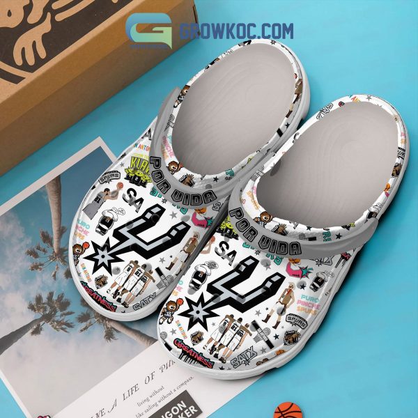 San Antonio Spurs Por Vida Clogs Crocs