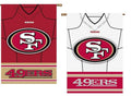 San Francisco 49ers Flag 2 Sided Jersey House Banner