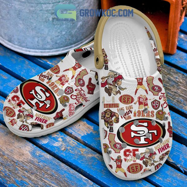 San Francisco 49ers Let's Go Niners Clogs Crocs