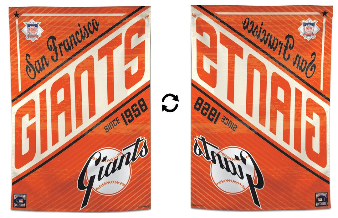San Francisco Giants Flag Cooperstown Throwback House Banner