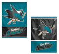 San Jose Sharks Banner 2 Sided Vertical House Flag