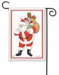 Santa's Presents Christmas Garden Flag
