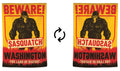 Sasquatch Banner Washington The Land of Bigfoot House Flag