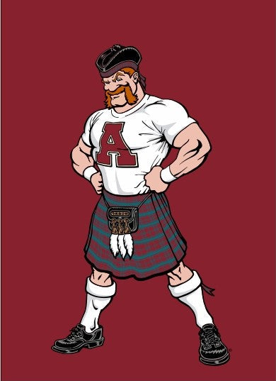 Alma College - Scotty 13x18 Garden Flag