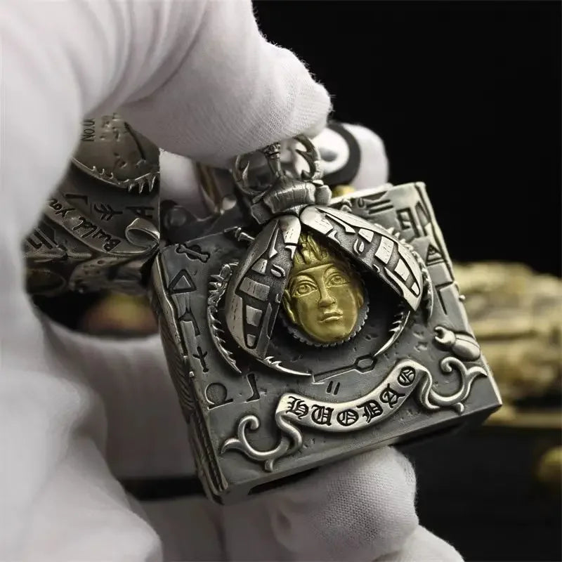 Organ Beetle Heavy Armor Gasoline Lighter, Men's Gift, Smoking Accessories, Collection Hobbies