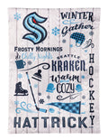 Seattle Kraken Seasonal 2 Sided Garden Flag