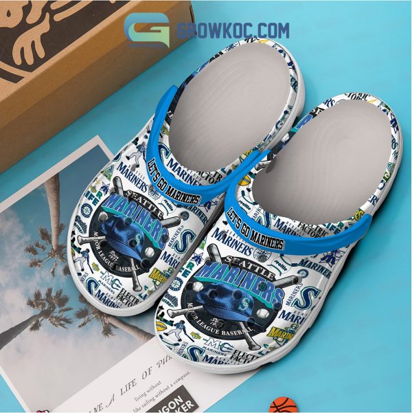 Seattle Mariners MLB Let's Go Clogs Crocs
