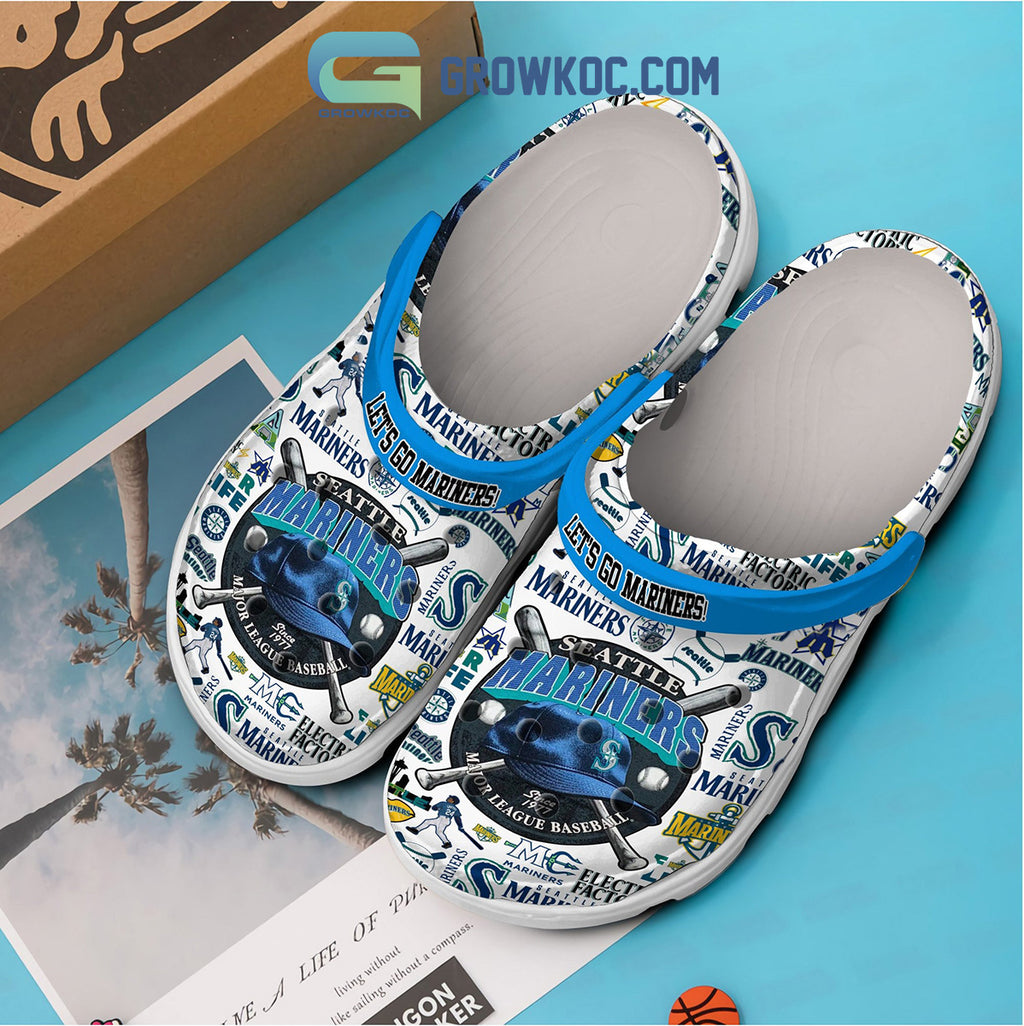 Seattle Mariners MLB Let's Go Clogs Crocs