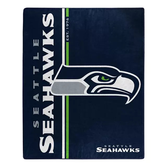 Seattle Seahawks Throw Blanket 50×60