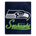 Seattle Seahawks Throw Blanket 50×60