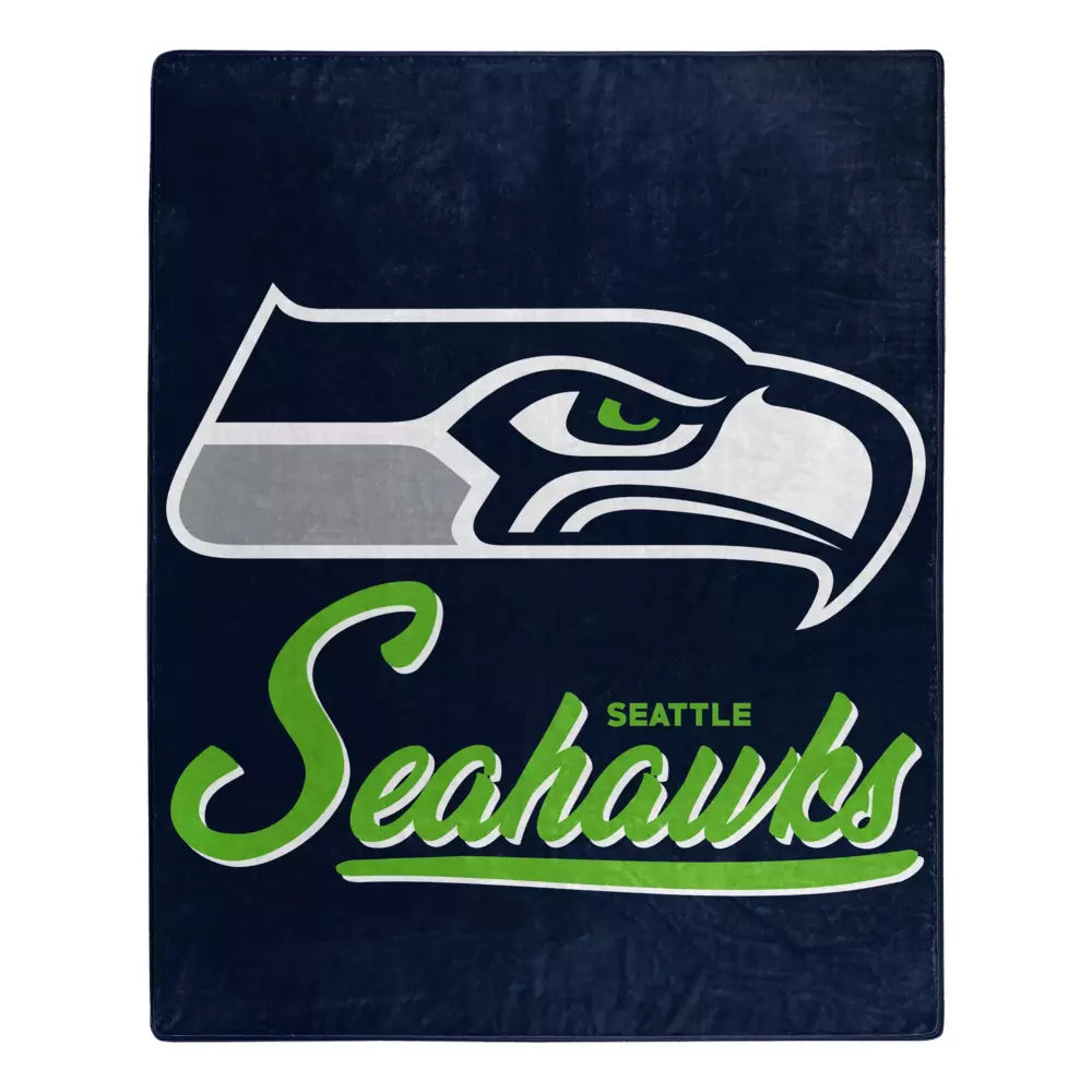 Seattle Seahawks Throw Blanket 50×60