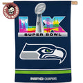 Seattle Seahawks WinCraft 2025 NFC Champions Double Sided House Flag