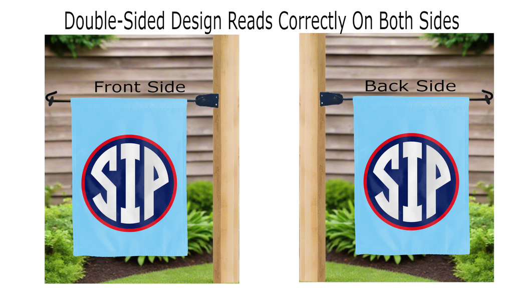 Ole Miss SIP Double Sided Garden Flag