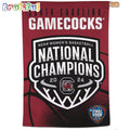 South Carolina Gamecocks 2024 NCAA Women's Basketball National Champions Flag