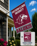 Southern Illinois University Banner Salukis House Flag