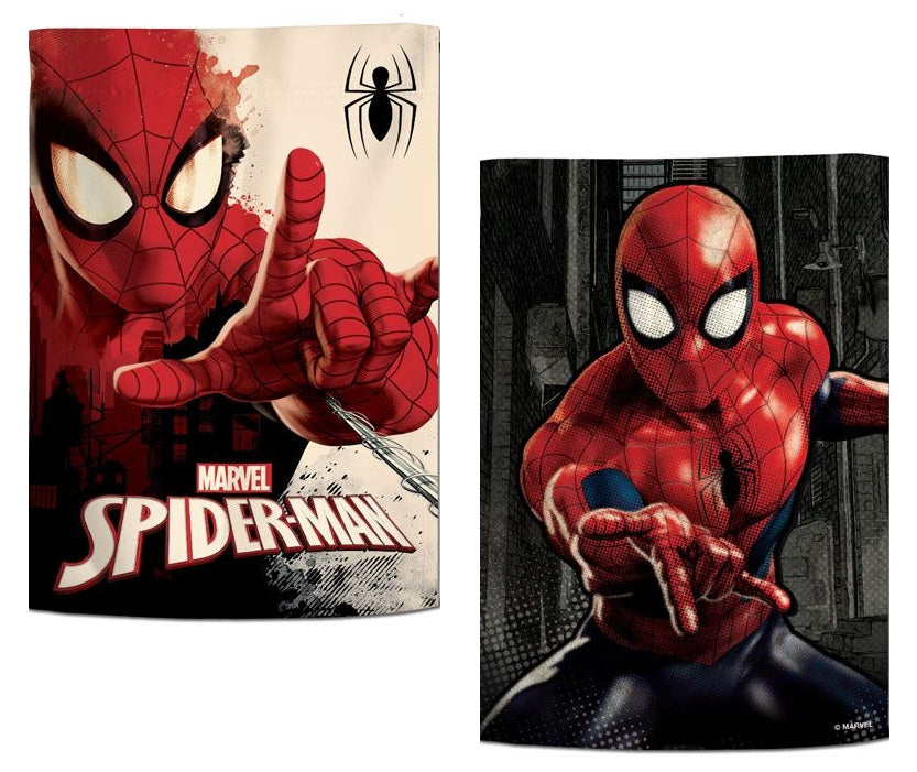 Spiderman Garden Flag 2 Sided Marvel