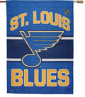 St Louis Blues Flag Vertical Banner