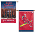 St Louis Cardinals Flag 2 Sided House Banner Double Logo