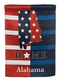 State of Alabama Patriotic Garden Flag