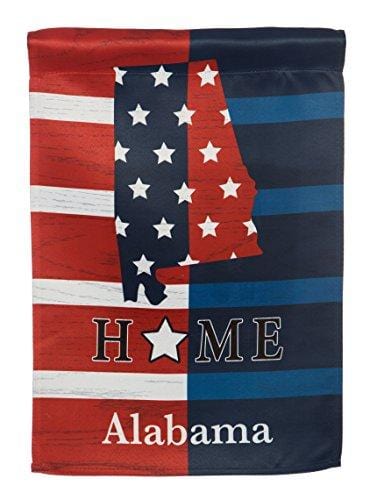 State of Alabama Patriotic Garden Flag
