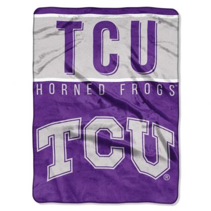 TCU Horned Frogs Blanket 60×80 Basic Design