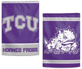 TCU Horned Frogs Garden Flag 2 Sided Logo