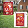 Tampa Bay Buccaneers Captain Hook Double-Sided Garden Flag 12.5 x 18 Inches