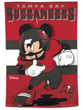 Tampa Bay Buccaneers Flag Mickey Mouse Football House Banner