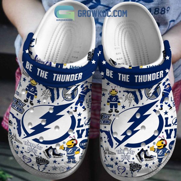 Tampa Bay Lightning Be The Thunder Clogs Crocs