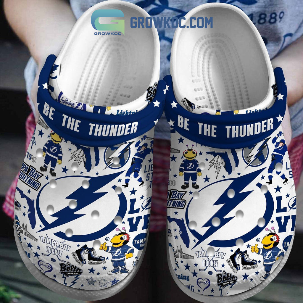 Tampa Bay Lightning Be The Thunder Clogs Crocs