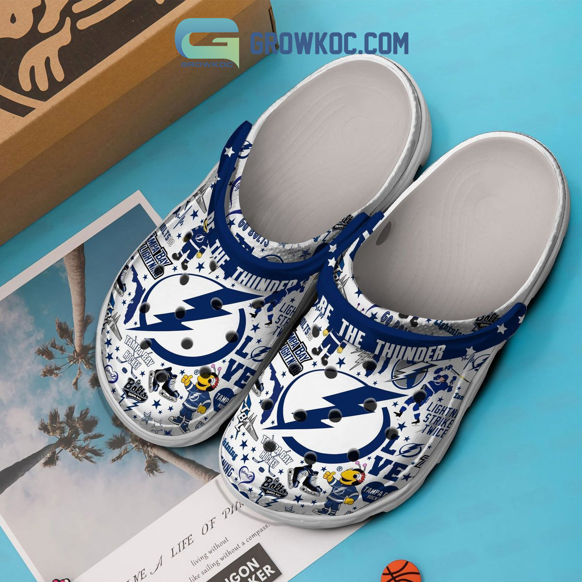 Tampa Bay Lightning Be The Thunder Clogs Crocs