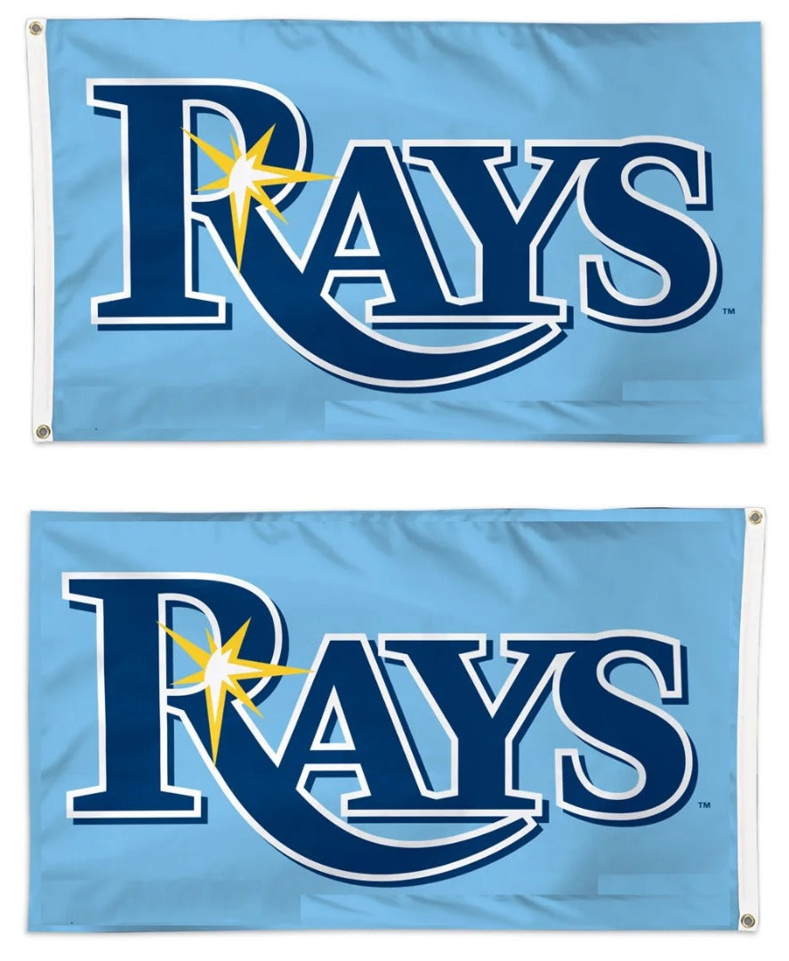 Tampa Bay Rays Flag 2x3 Logo 2 Sided