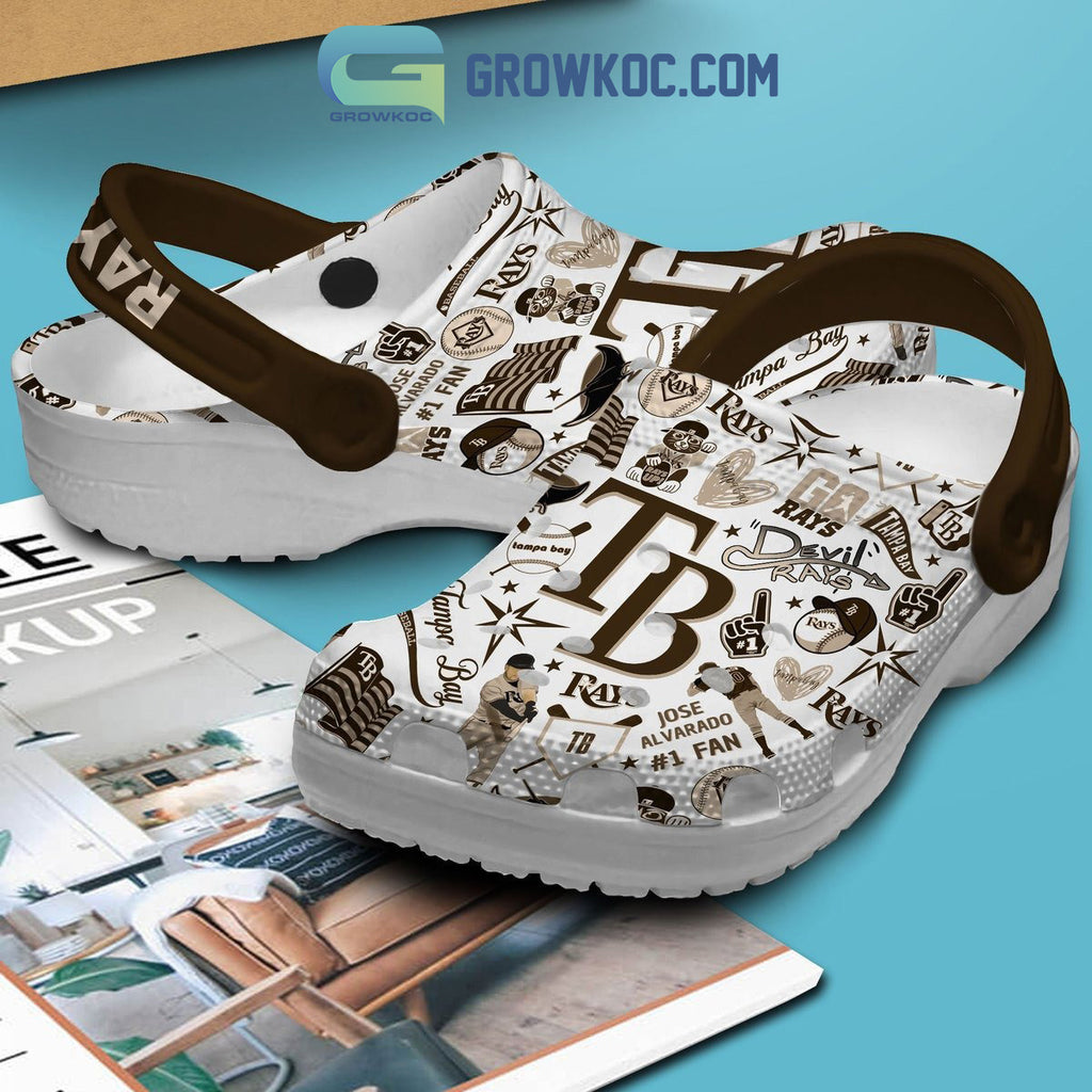Tampa Bay Rays Football Palomino Styles Clogs Crocs