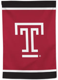 Temple Owls Banner T Logo Vertical House Flag