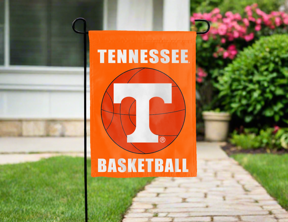 Tennessee Basketball Double Sided Garden Flag