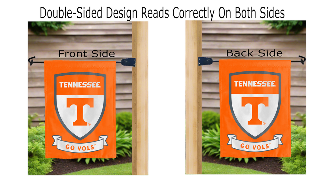 Tennessee Go Volunteers Double Sided Garden Flag