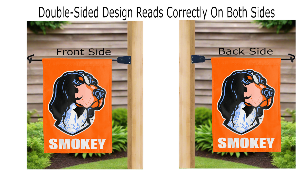University of Tennessee - Smokey Double Sided Garden Flag