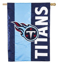 Tennessee Titans Flag 2 Sided Applique House Banner