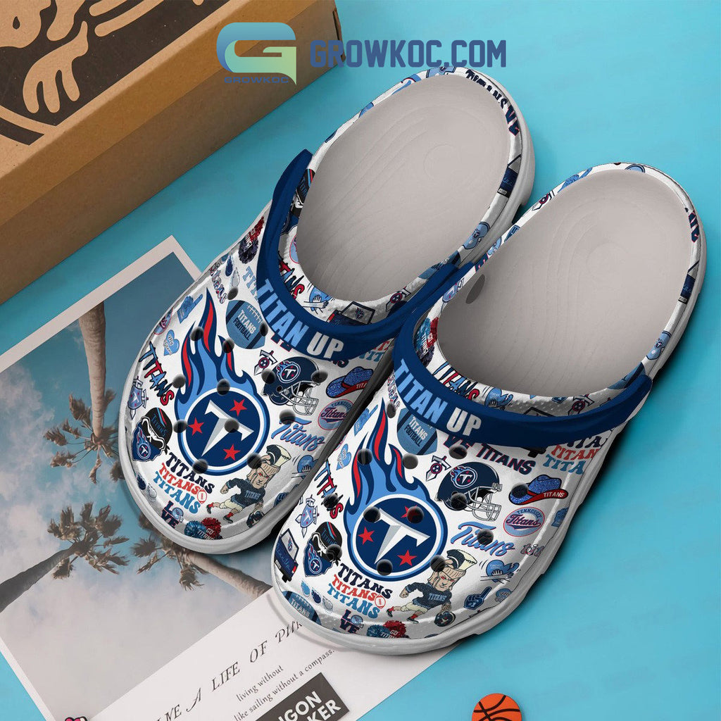 Tennessee Titans Titan Up Clogs Crocs