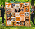 Tennessee Volunteers NCAA Collection Design Fleece Blanket Quilt