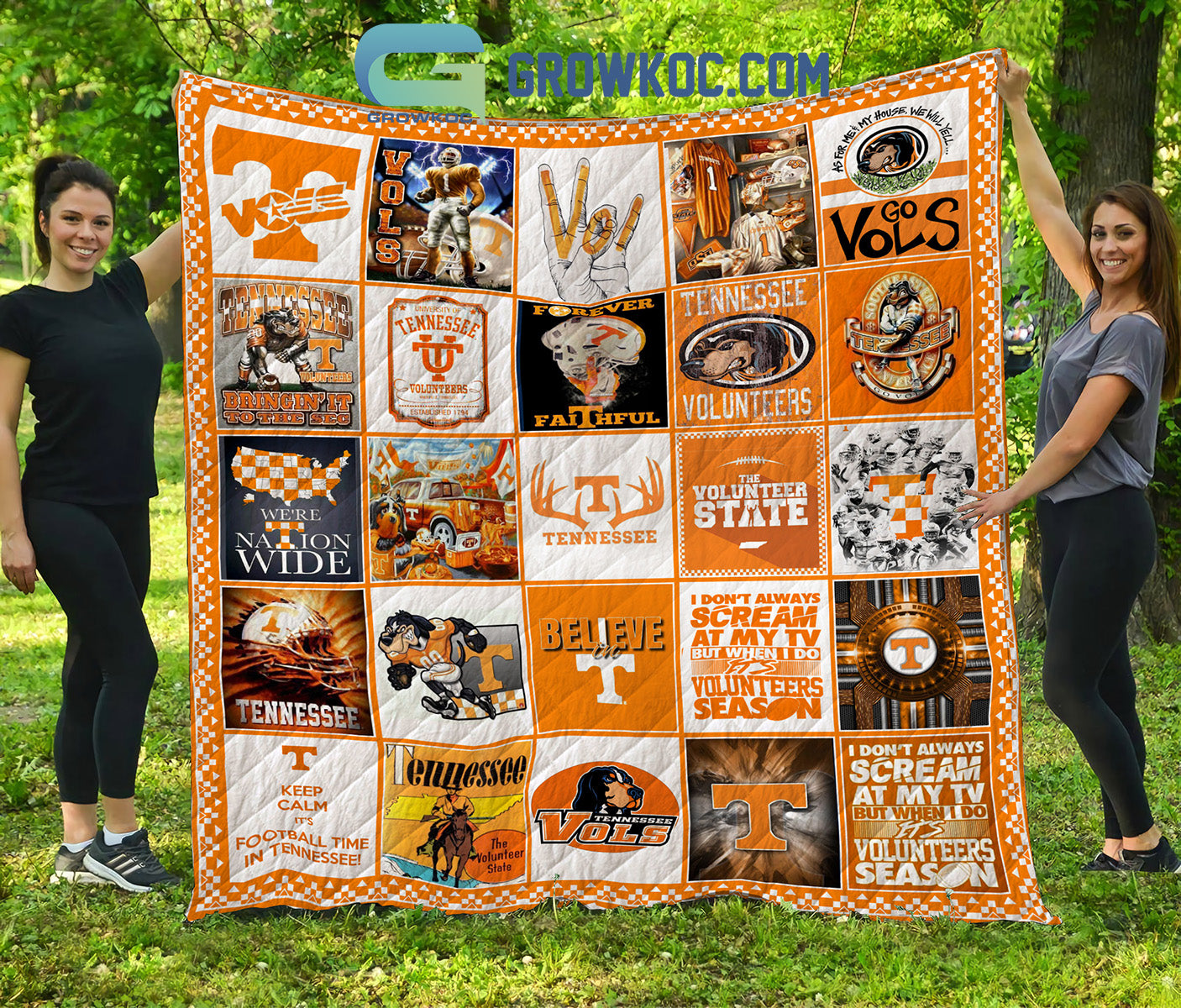 Tennessee Volunteers NCAA Collection Design Fleece Blanket Quilt