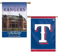 Texas Rangers Flag 2 Sided House Banner Globe Life Park